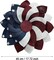 Memorial Day Wreaths for Front Door Festival Celebration Fall Lighted Wreaths (Red, One Size)